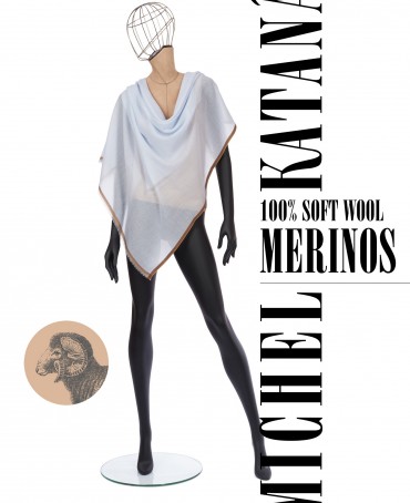 Платок Унисекс KV110-T.W70_W29/AZUR